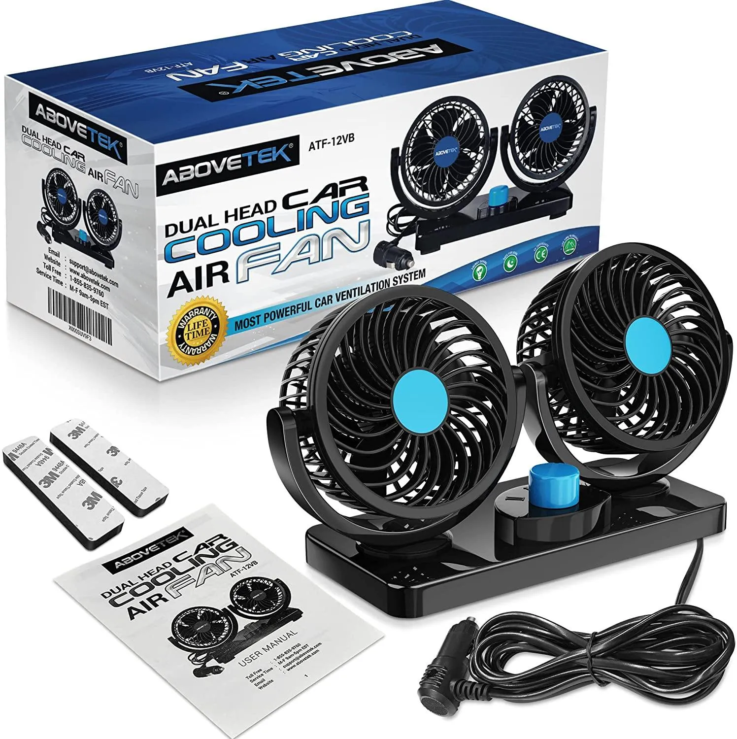360 Degree Rotatable Car Fan