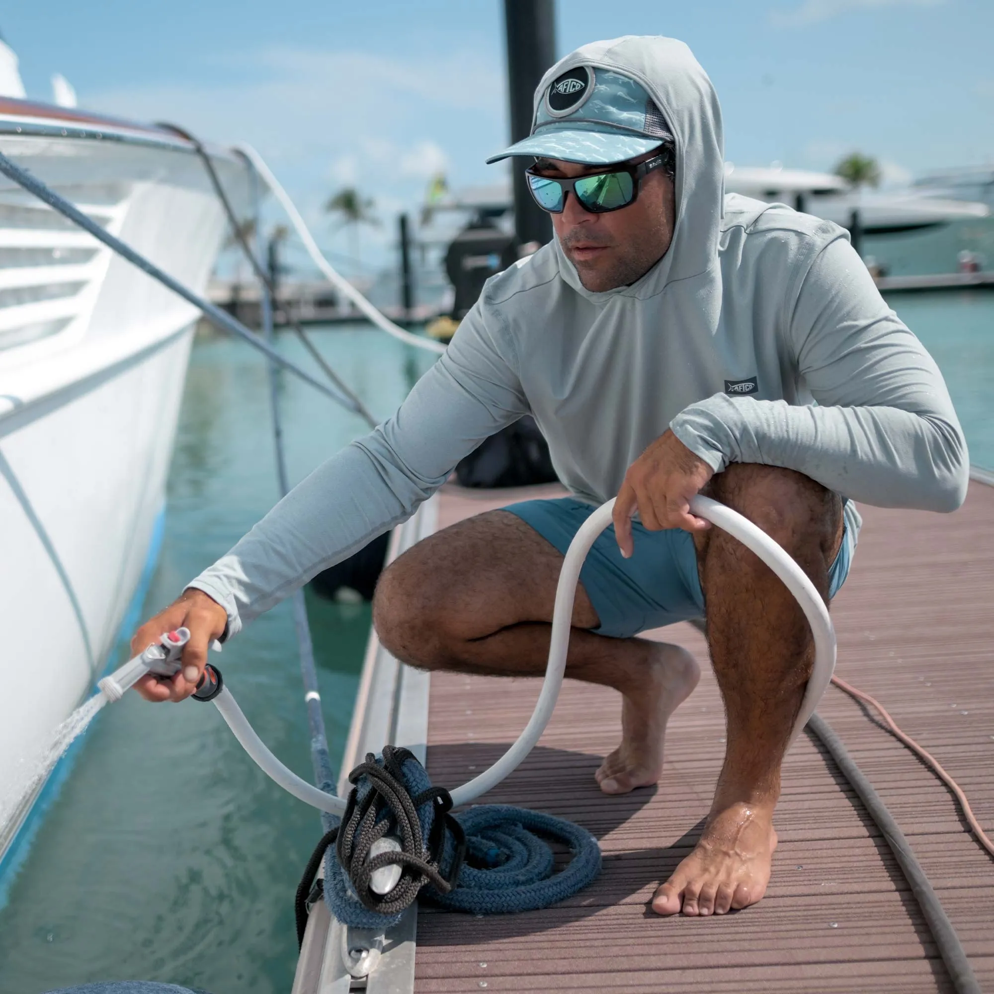 Air-O Mesh Hooded Fishing Shirt