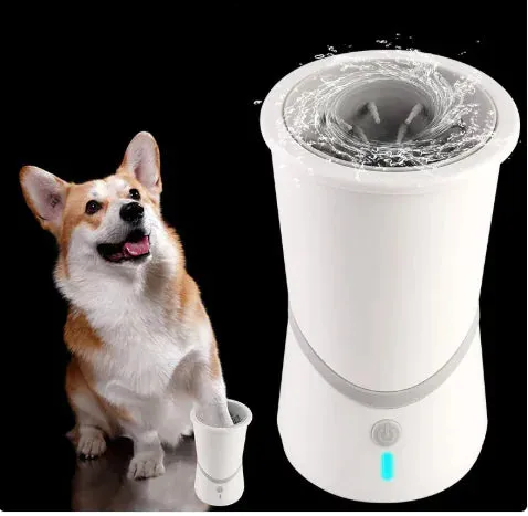 Automatic Rotating Paw Cleaner