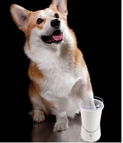 Automatic Rotating Paw Cleaner