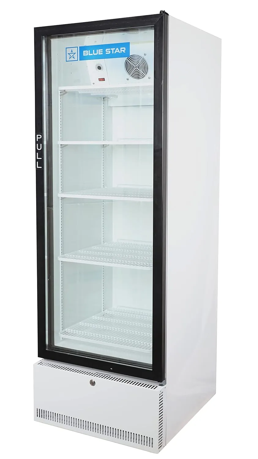 Blue Star SC375F 375 Litre Single Door Visi Cooler (White, 5 Star, R134a, LED Lighting, Adjustable Shelves, Ventilated Cooling)