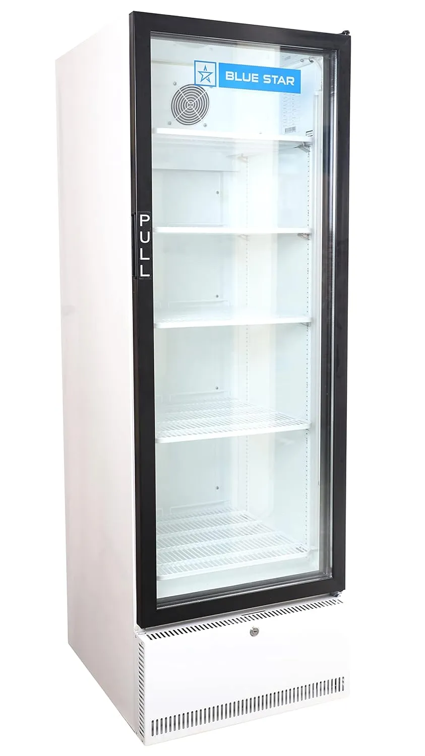 Blue Star SC375F 375 Litre Single Door Visi Cooler (White, 5 Star, R134a, LED Lighting, Adjustable Shelves, Ventilated Cooling)