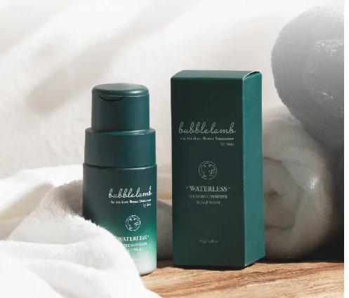 bubblelamb Waterless Soothing Powder Scalp Wash