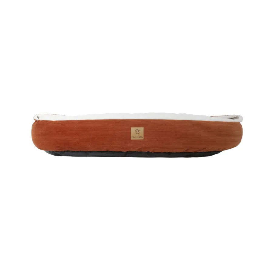 Charlies Hooded Corduroy Snookie Pet Nest