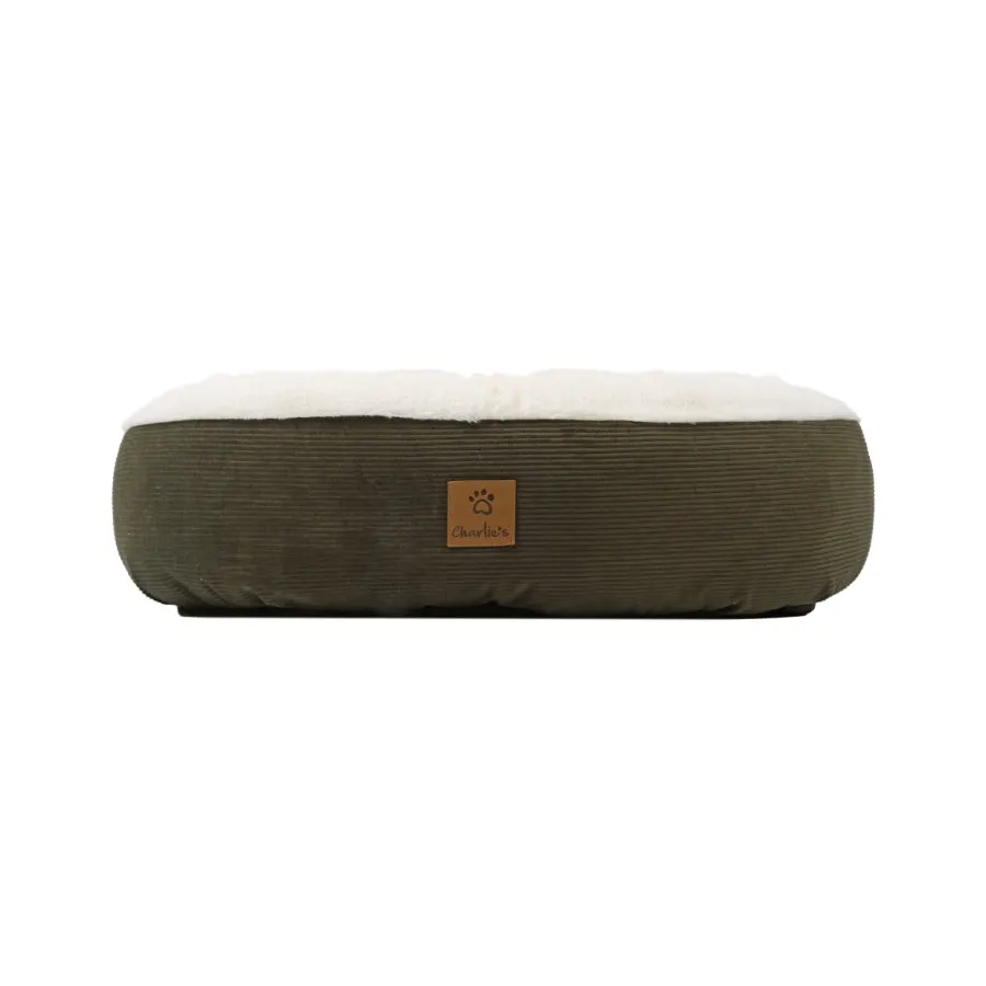 Charlies Hooded Corduroy Snookie Pet Nest