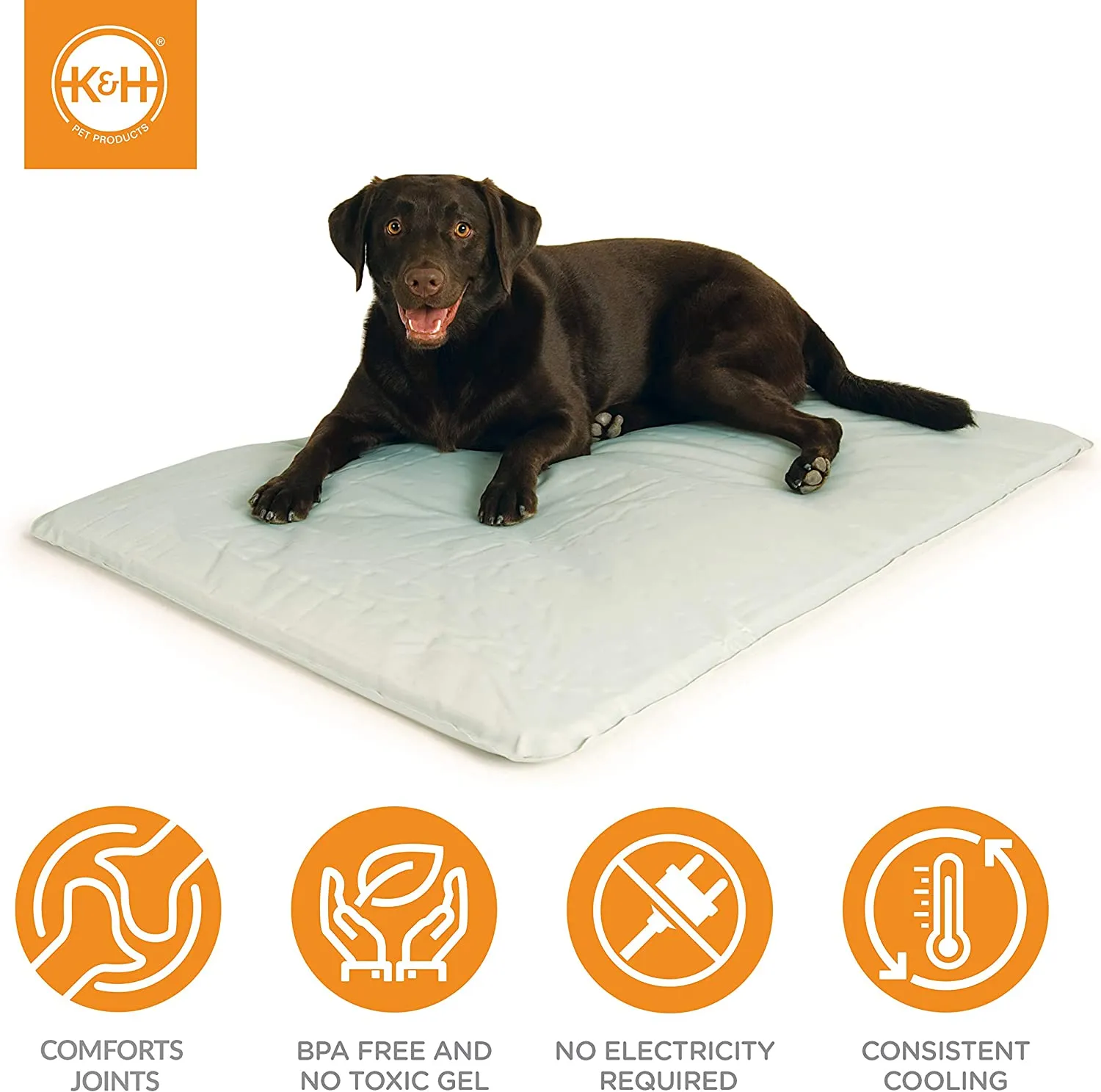 Cooling Dog Bed - Cool Bed III Thermoregulating Pet Bed - K&H Pet Products