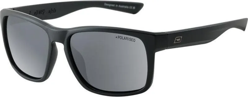 Dirty Dog Hoodlum Satin Black / Grey Polarised
