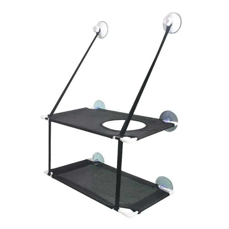 Double Layer Suction Cat Bed