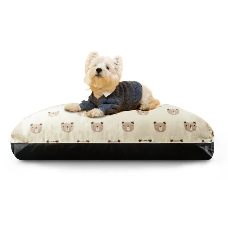 Dreamcastle Cooling Dog Bed Scandinavian Bear