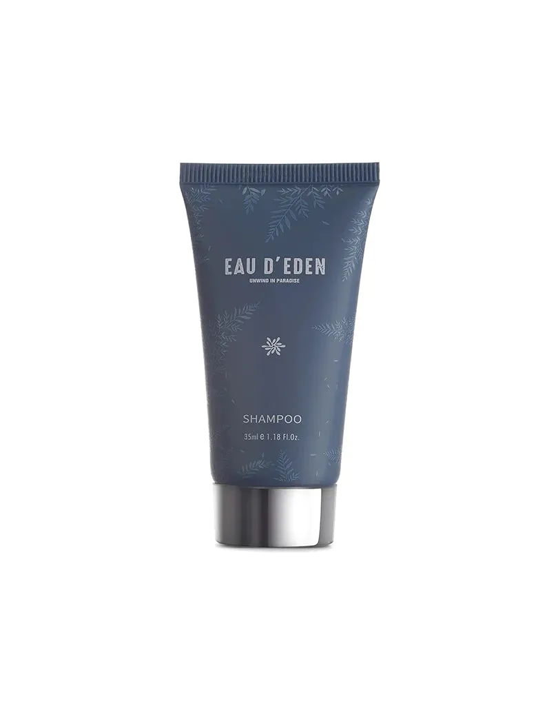 EAU D'EDEN 200-Pack Hotel Toiletries Bundle (4 for $78, 50 Piece Each) - Mini Shampoo, Conditioner, Body Wash, Body Lotion