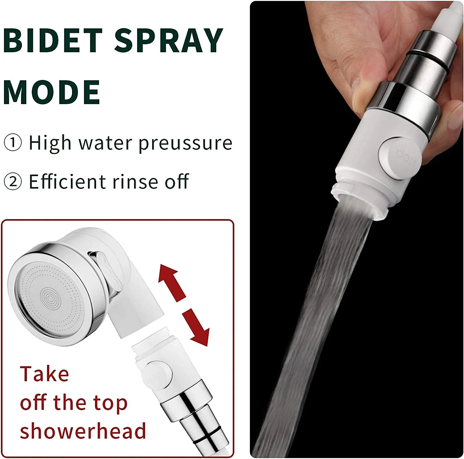 Faucet Sprayer Attachment: Dog Bathing Hose