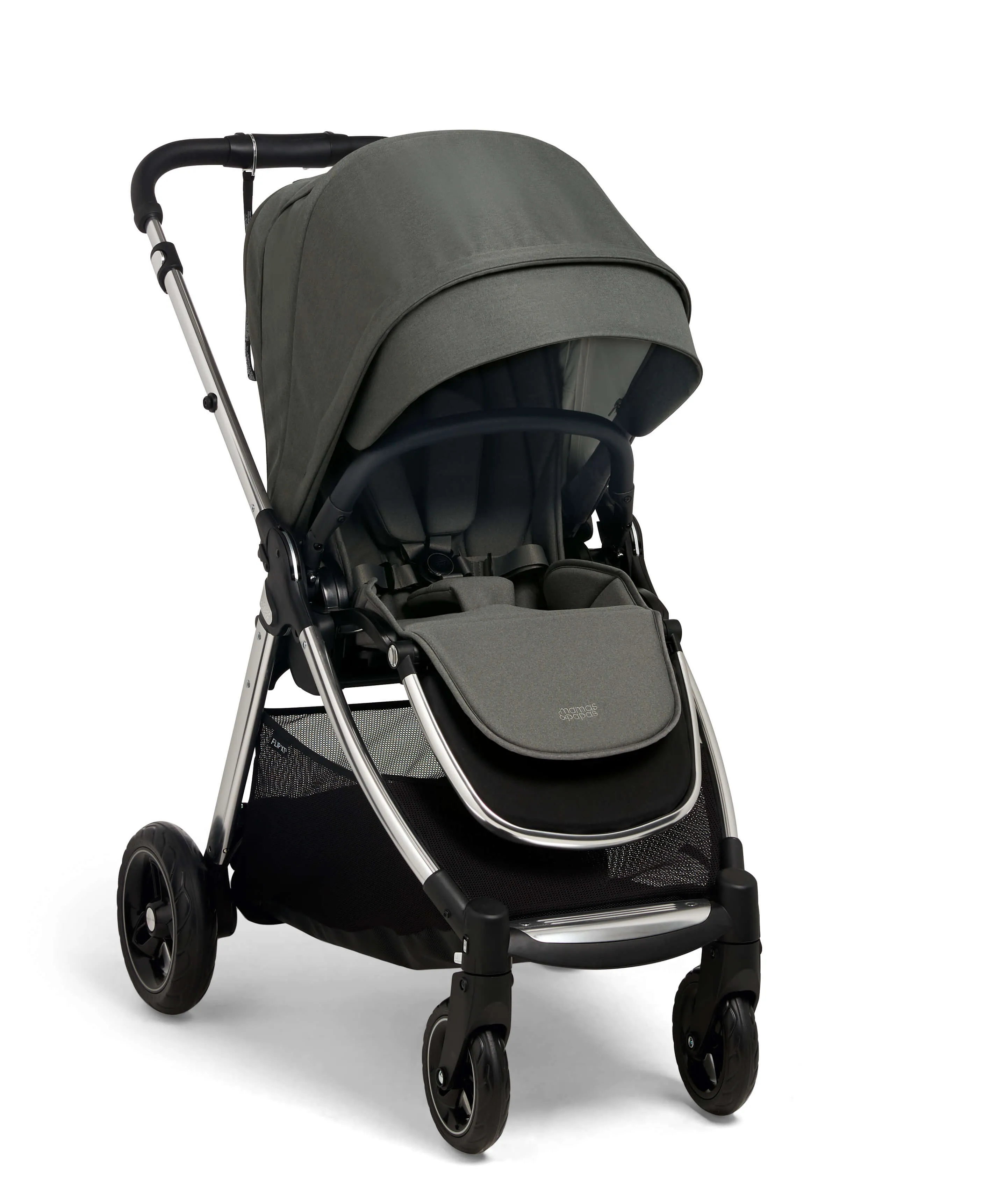 Flip XT³ Pushchair Complete Bundle with Cybex Cloud G Car Seat & Base (8 Pieces) - Harbour Grey