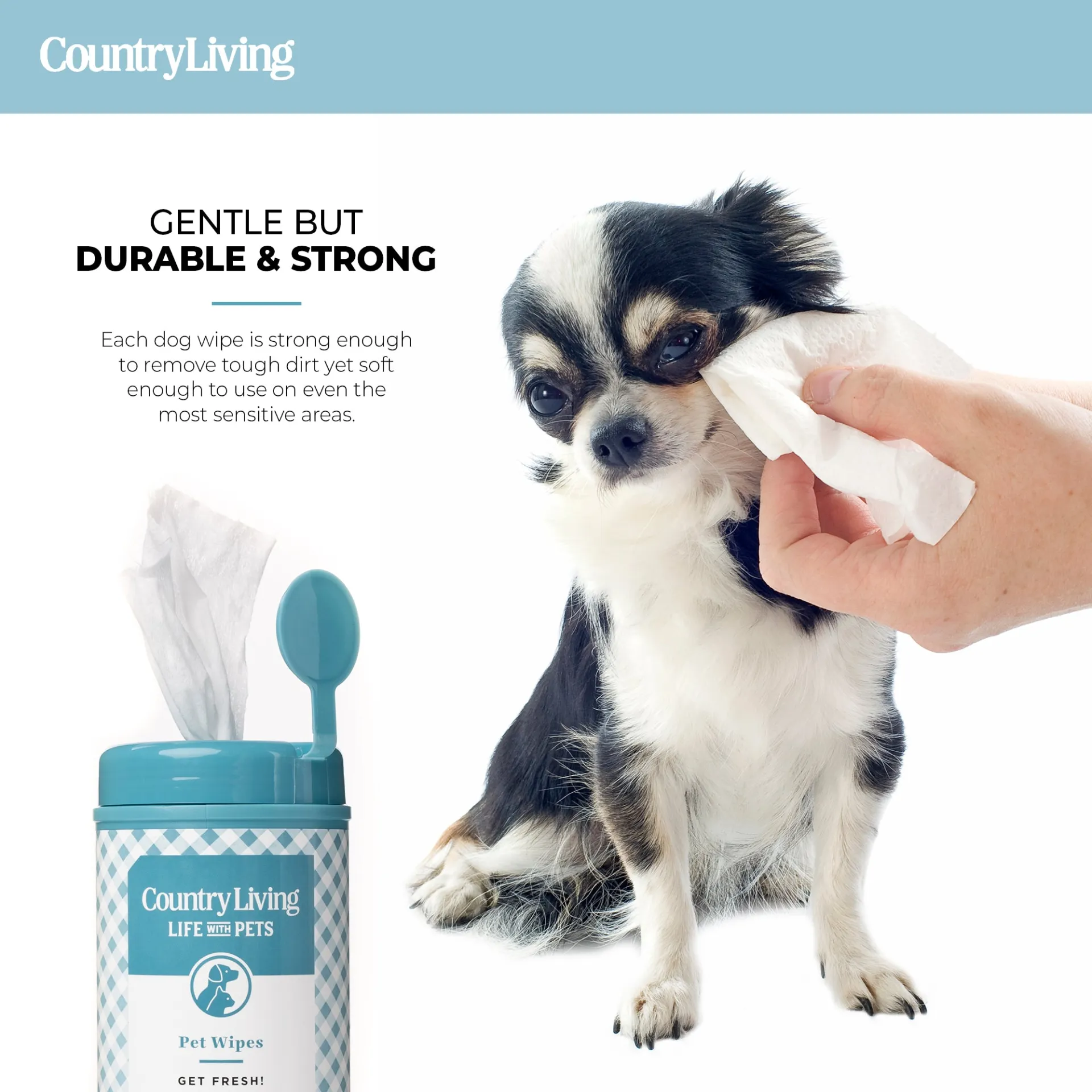 Fragrance Free Pet Wipes