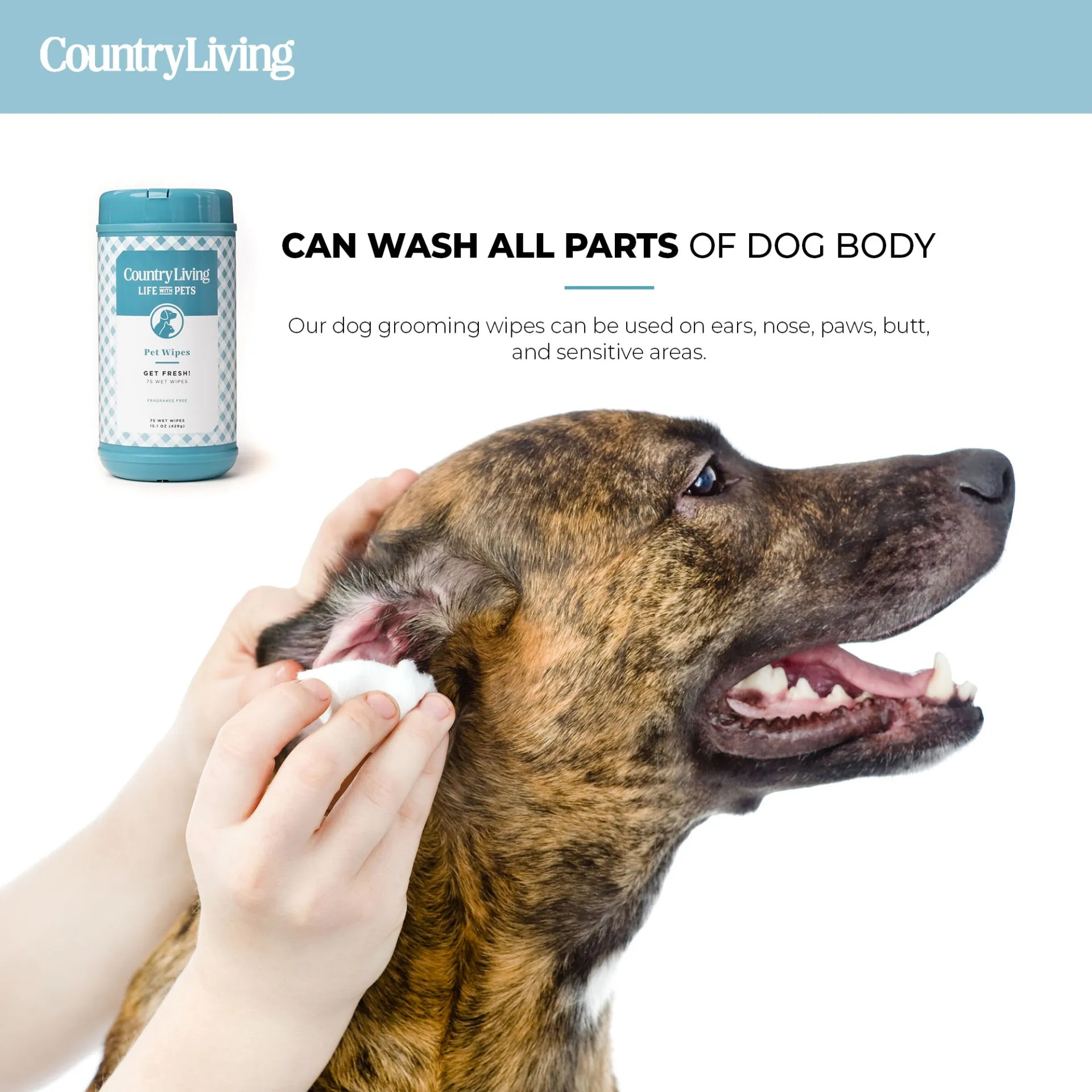 Fragrance Free Pet Wipes