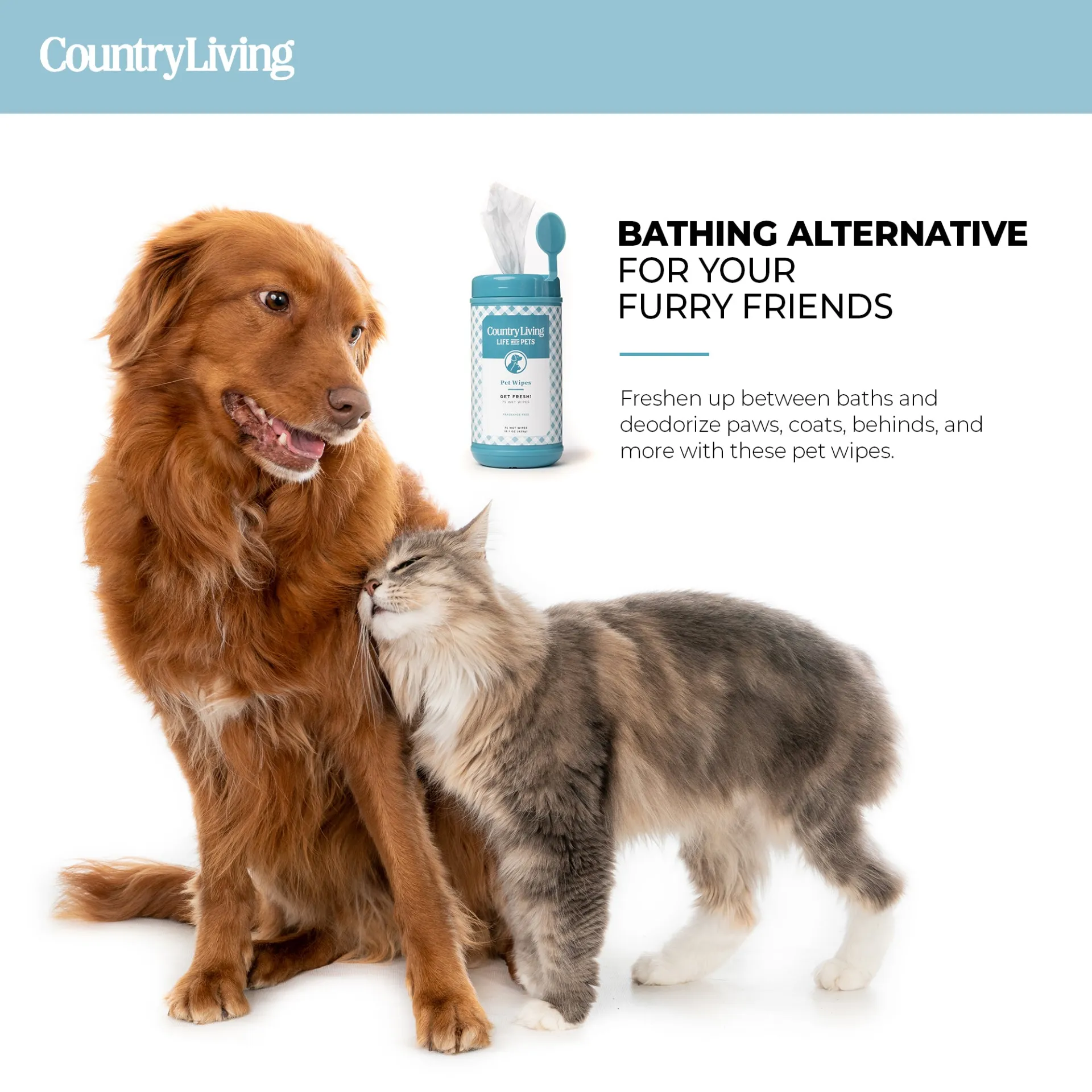 Fragrance Free Pet Wipes