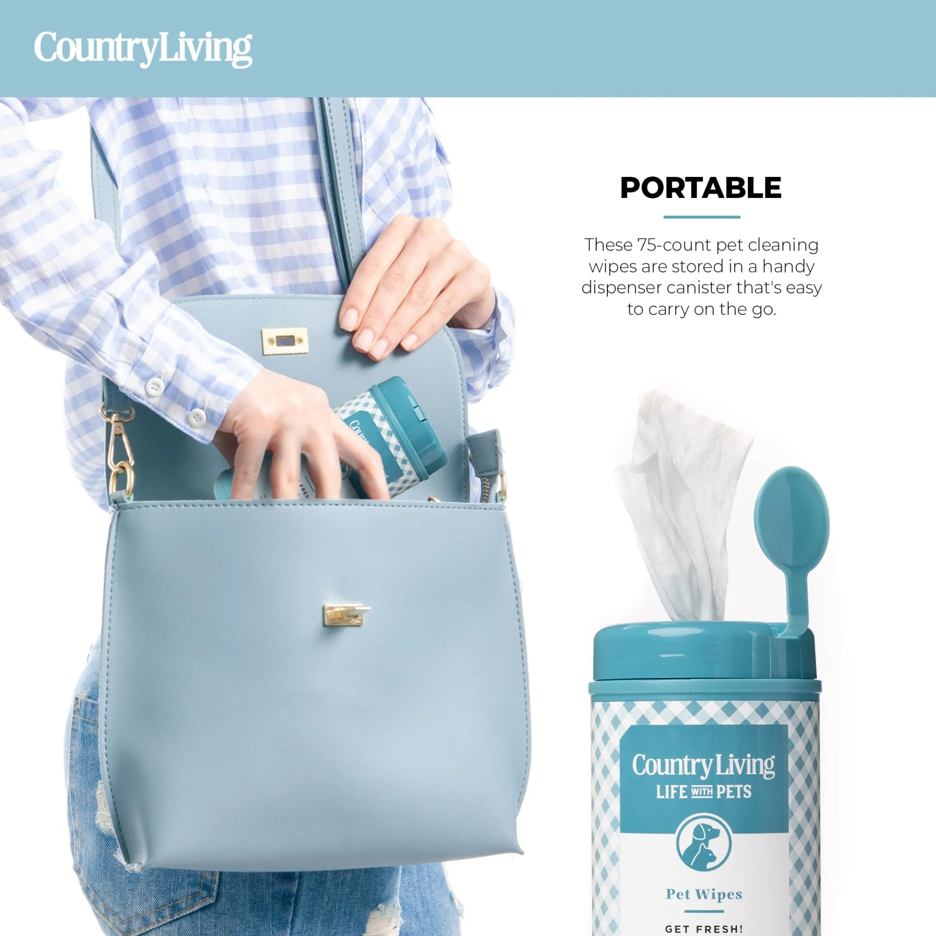 Fragrance Free Pet Wipes
