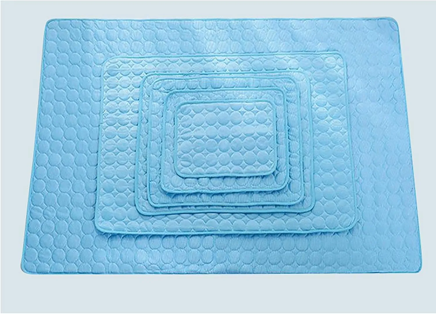Furry Basics Dog Cooling Mat, Furry Basics Cooling Mat, Pet Air Conditioning Bed, Washable & Portable Pet Soft Pad, Non-Slip Summer CoolingMat for Dogs Cats (Gray, XL)