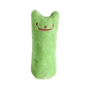 Interactive Catnip Plush Toy – Teeth Grinding and Chewing Cat Toy