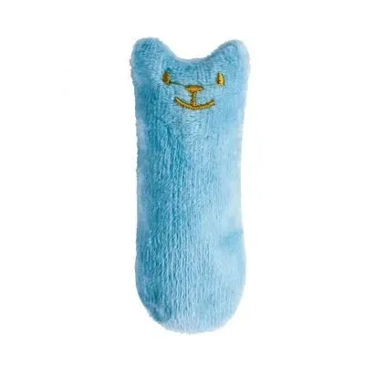 Interactive Catnip Plush Toy – Teeth Grinding and Chewing Cat Toy