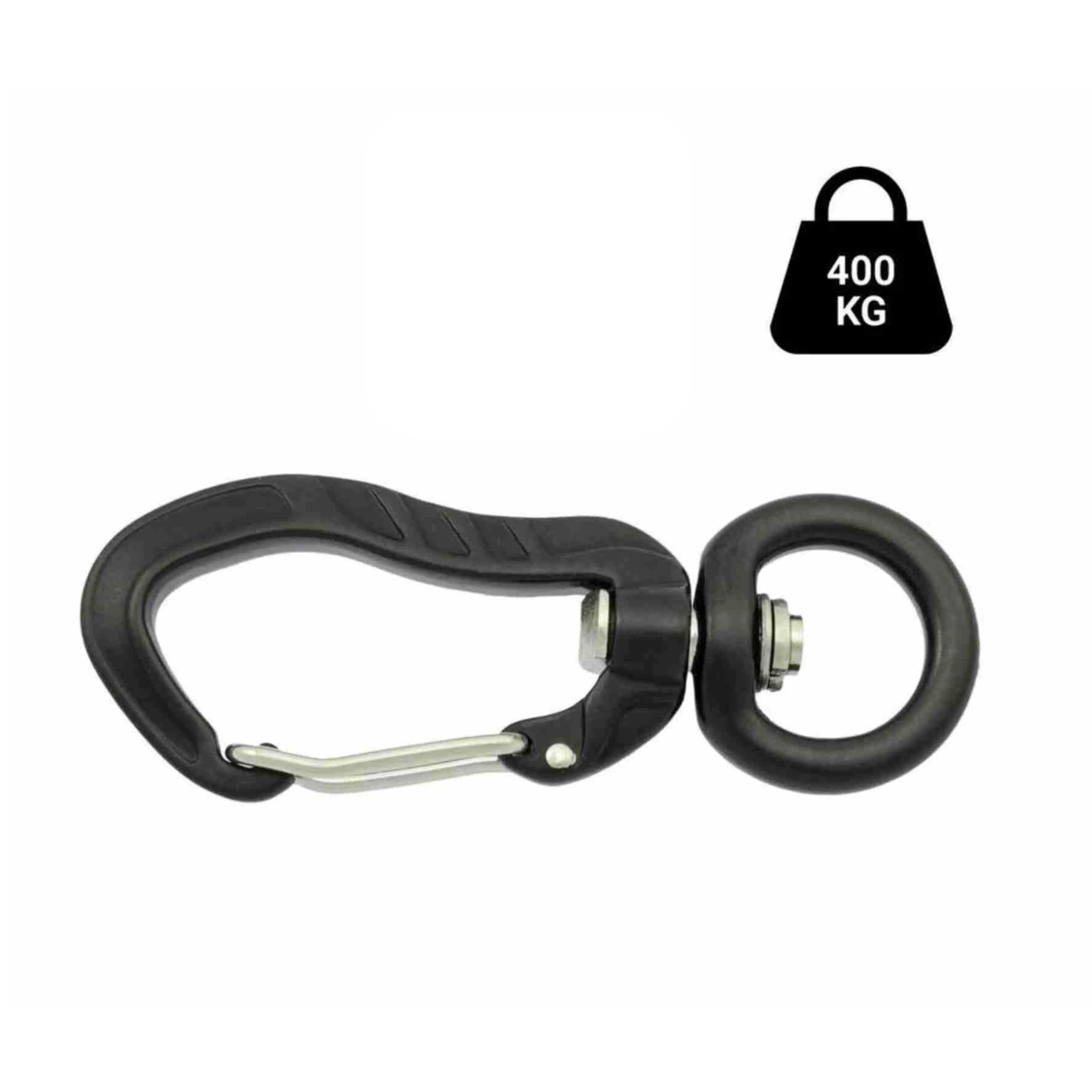 Leash for dog | Non - Slip | Rubberized | Black | Width: 20 mm