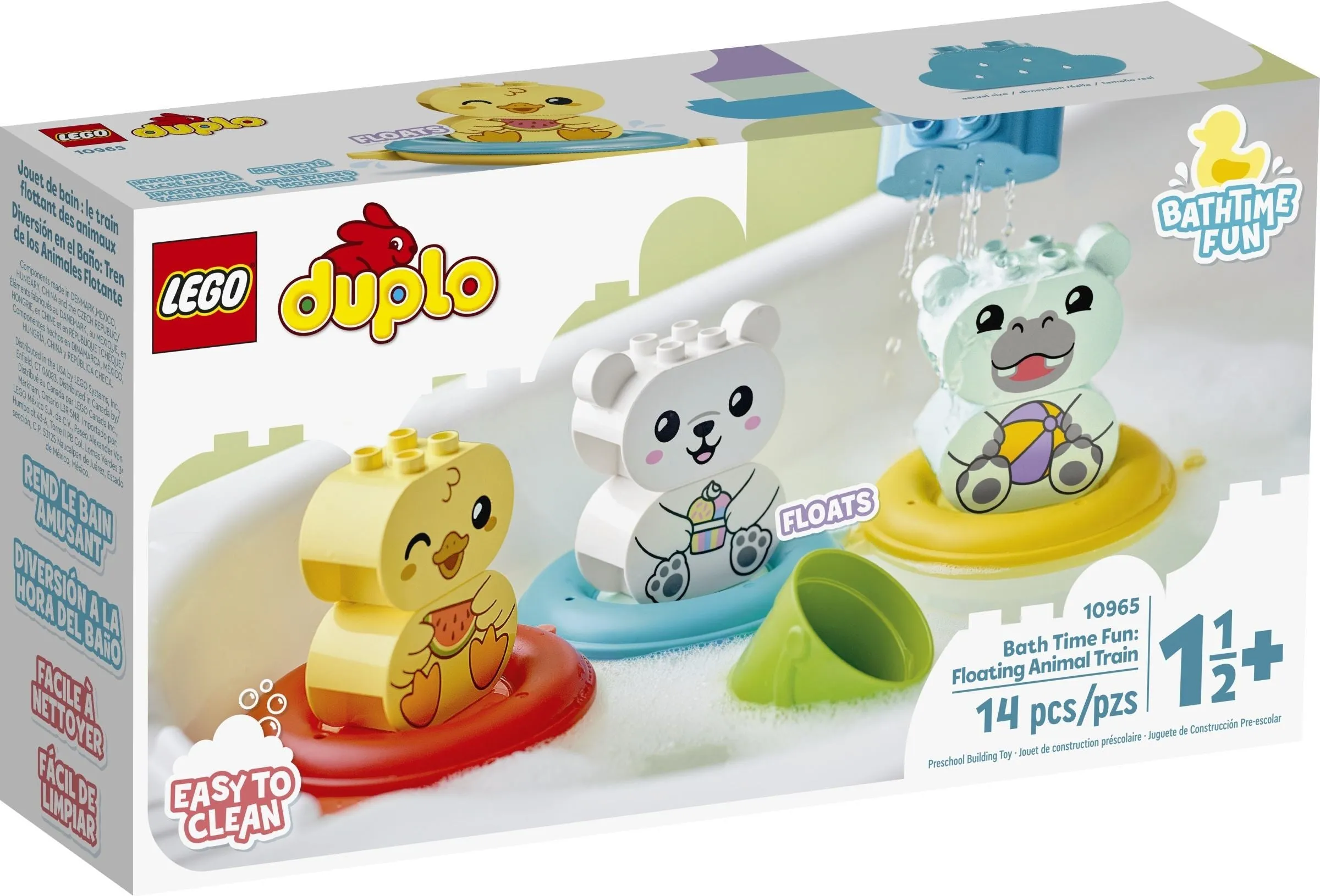 LEGO 10965: DUPLO: Bath Time Fun: Floating Animal Train