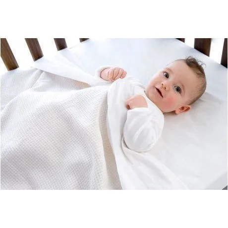 Little Bamboo - Muslin Swaddle Wrap (3pk) White