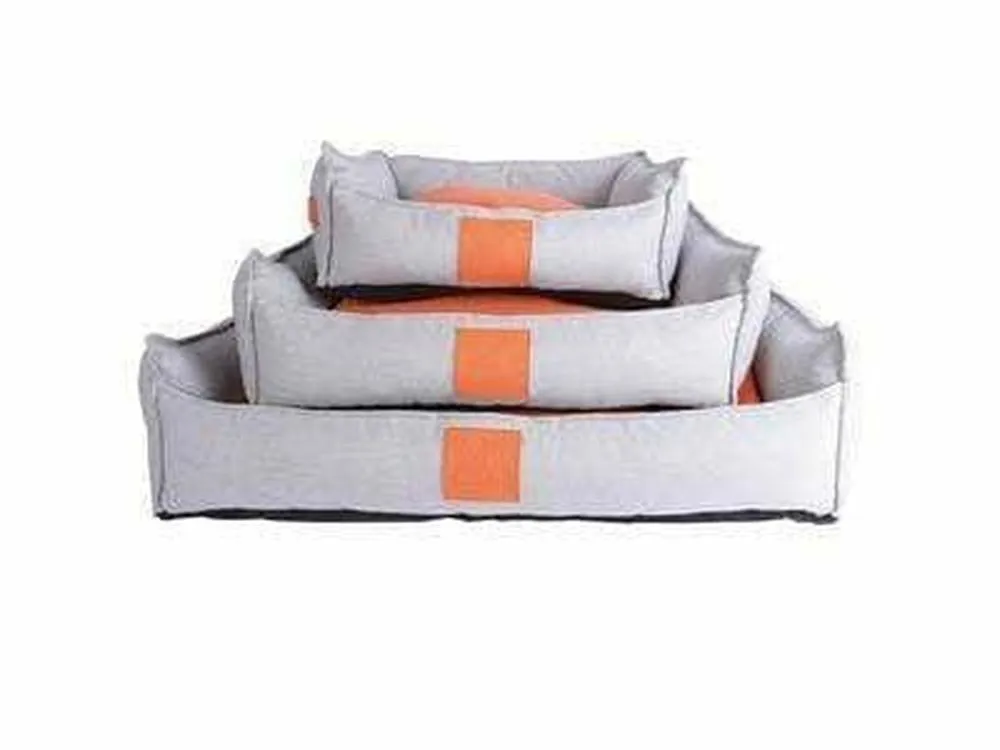 MOON BASKET - S ORANGE &  GRAY