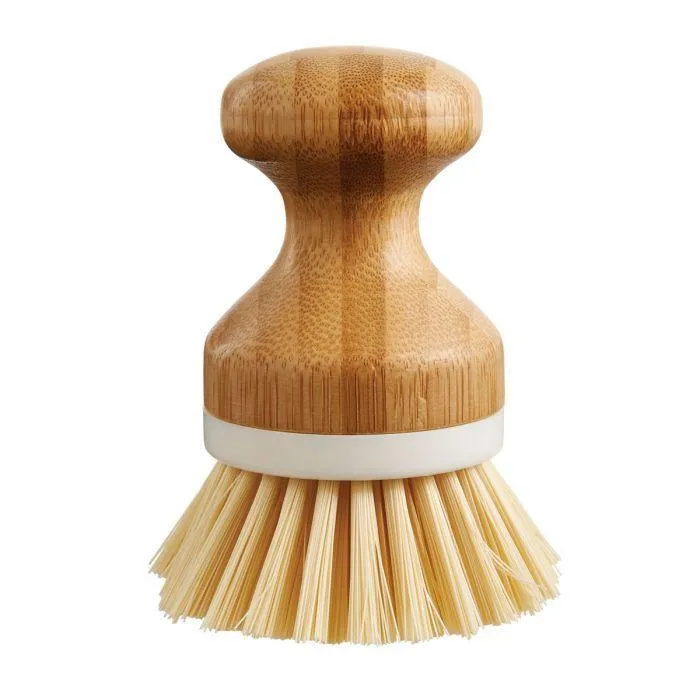 Palm Brush Bamboo Nylon Brush