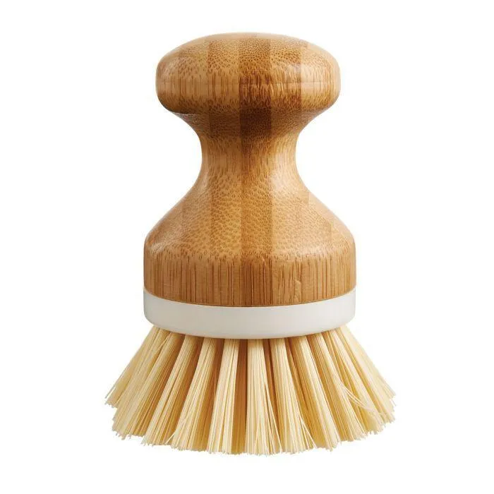 Palm Brush Bamboo Nylon Brush