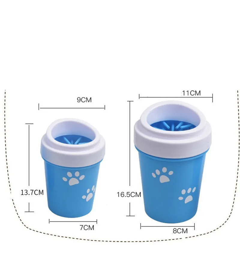 Paw Perfect: Silicone Dog Paw Cleaner & Mud Remover Cup