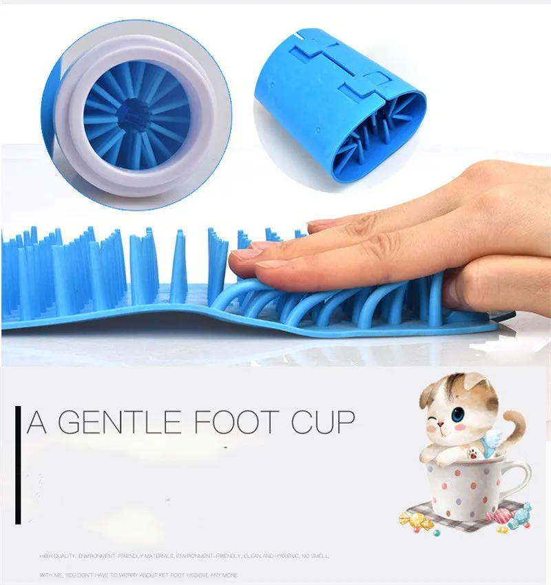 Paw Perfect: Silicone Dog Paw Cleaner & Mud Remover Cup