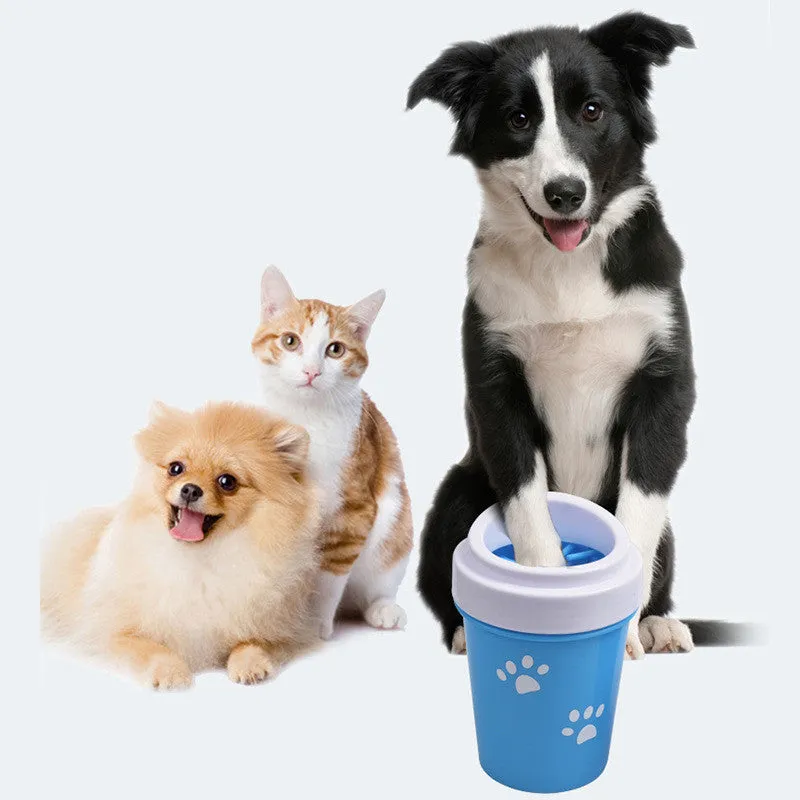 Paw Perfect: Silicone Dog Paw Cleaner & Mud Remover Cup