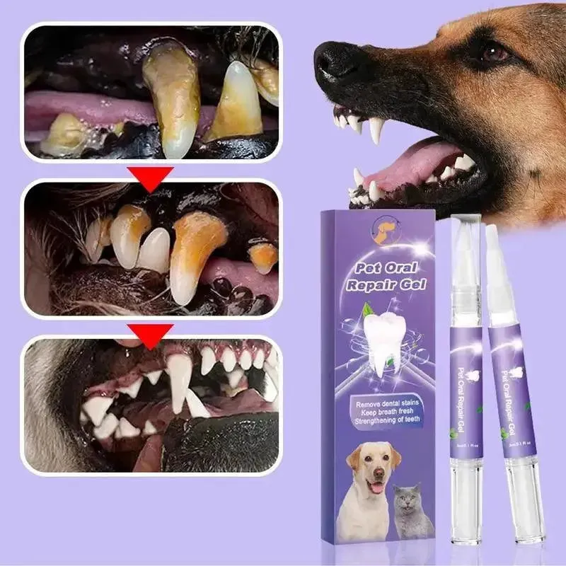 Pets Teeth Cleaning Gel Dog Tartar Remover Teeth Stains Removal Gel Pet Oral Care Dental Stones Scraper Cleaning Care Tools