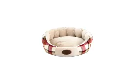 Plush Round Pet Bed