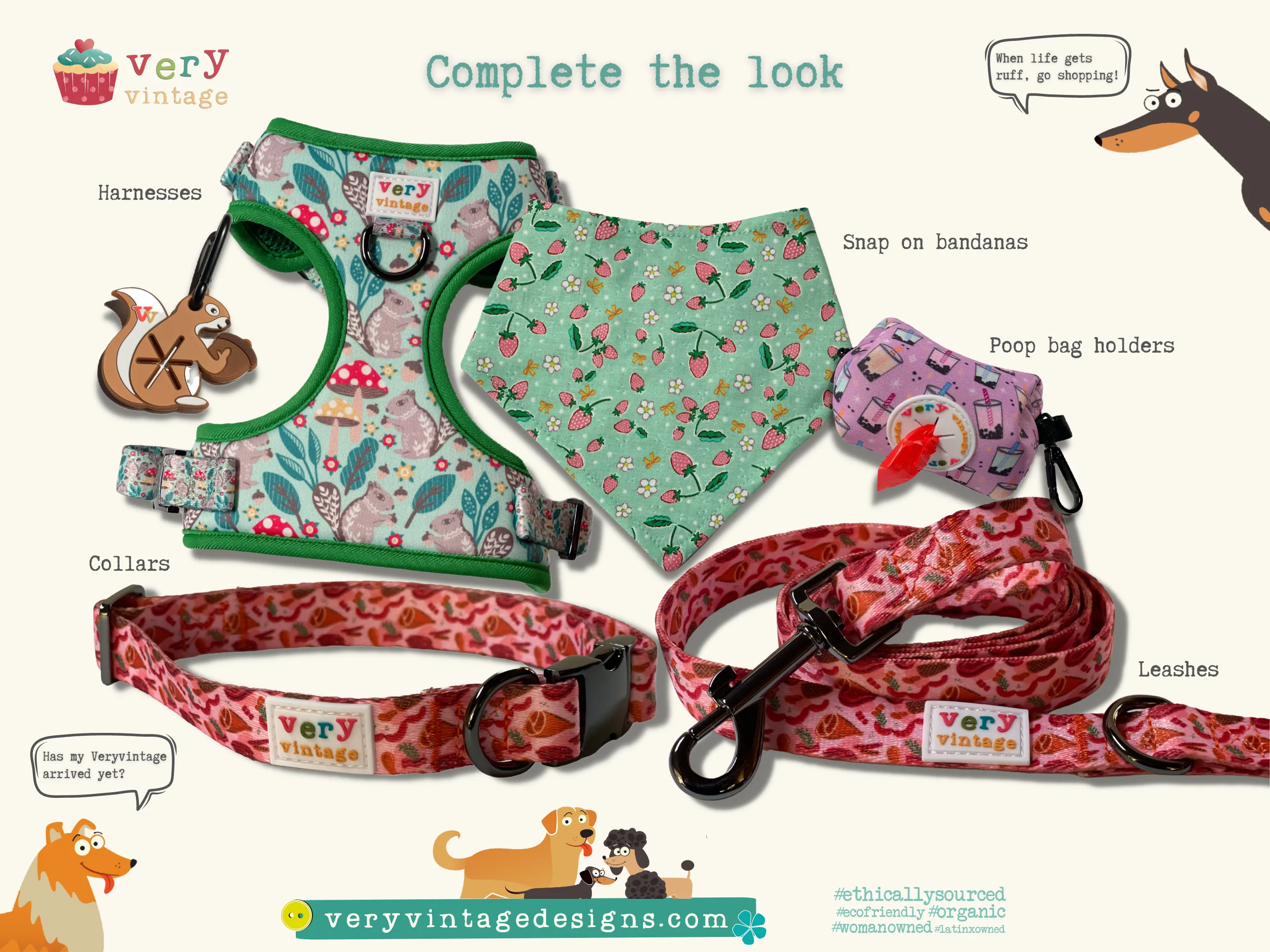Rescued and Loved - Mesh Cooling Dog Bandana