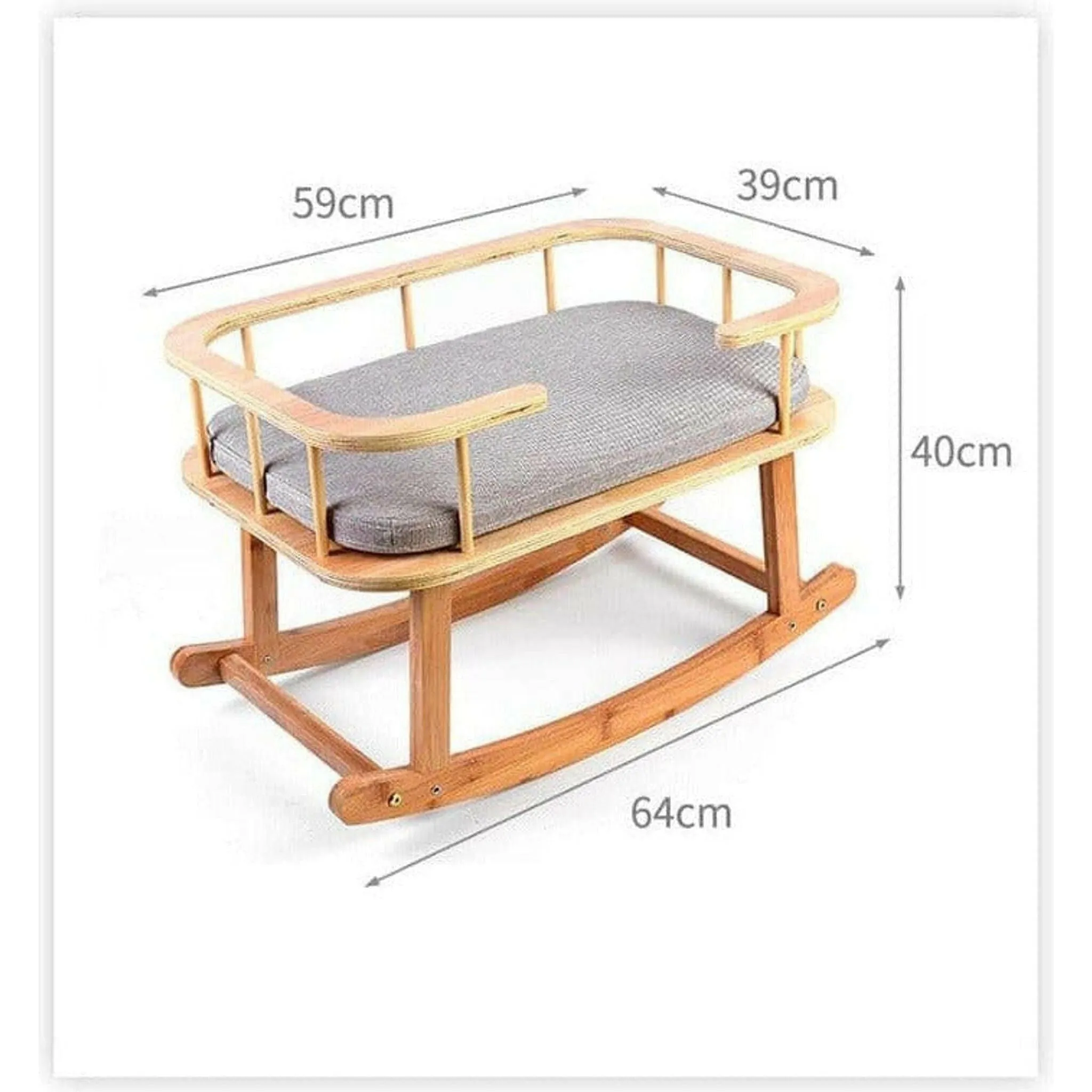 Rockaby Pet Comfy Portable Pet Bed