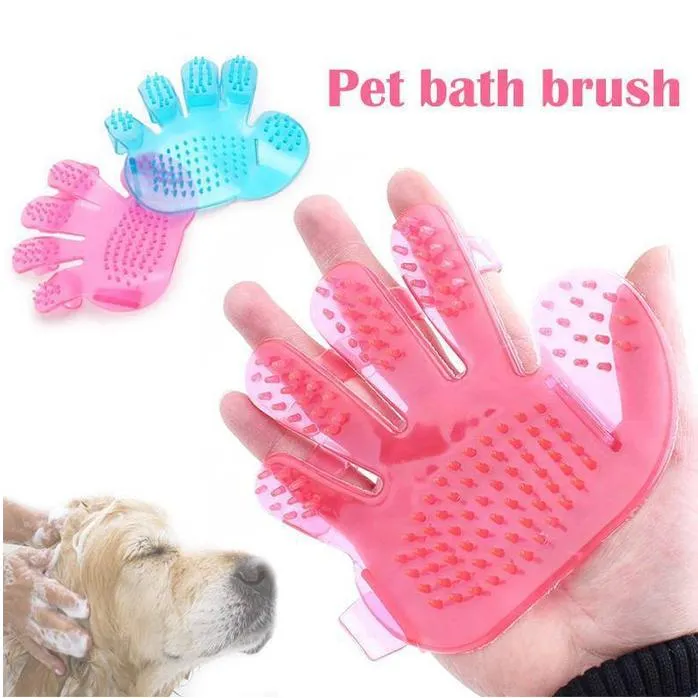 Rubber Grooming Glove for Pets