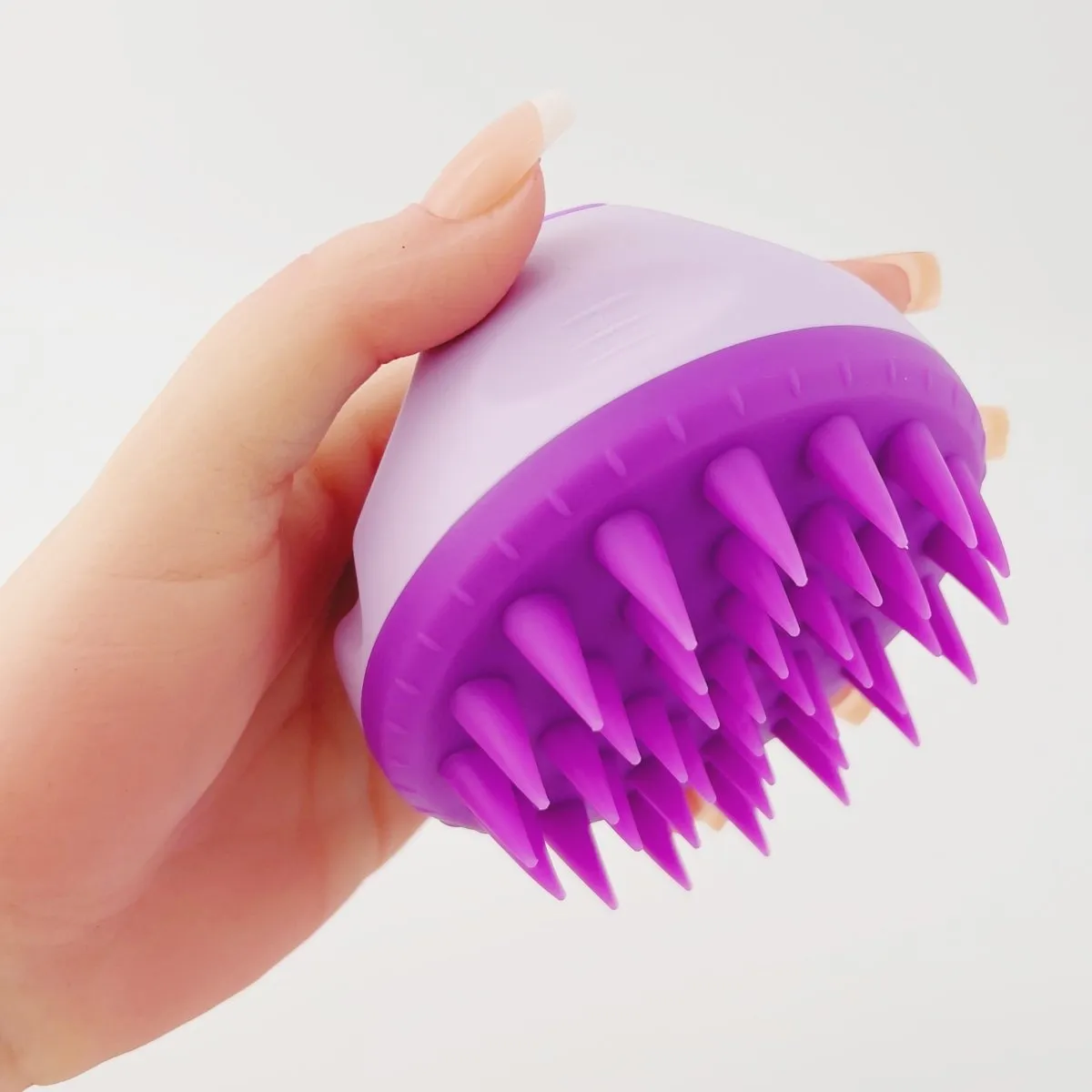 Scalp Massager Shampoo Brush, Silicone Dandruff Removal, Wet Dry Hair Brush