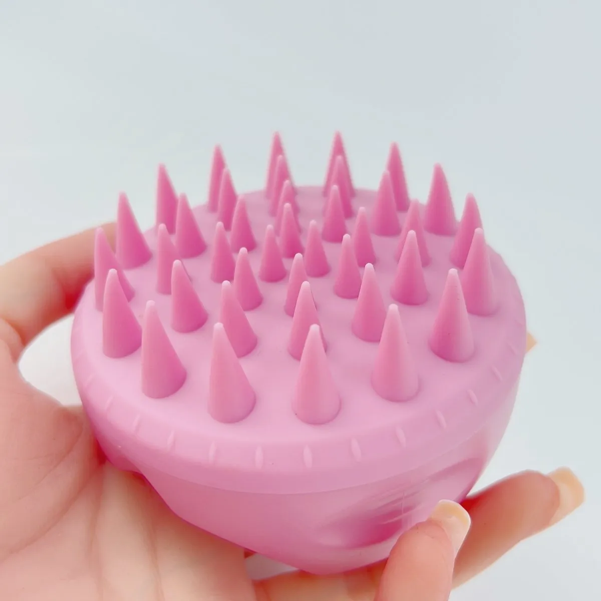 Scalp Massager Shampoo Brush, Silicone Dandruff Removal, Wet Dry Hair Brush