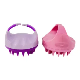 Scalp Massager Shampoo Brush, Silicone Dandruff Removal, Wet Dry Hair Brush