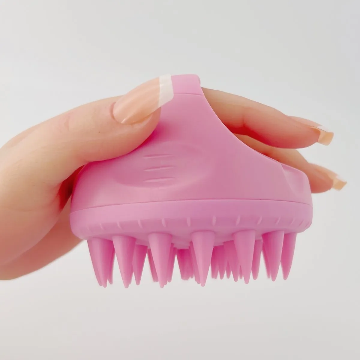 Scalp Massager Shampoo Brush, Silicone Dandruff Removal, Wet Dry Hair Brush