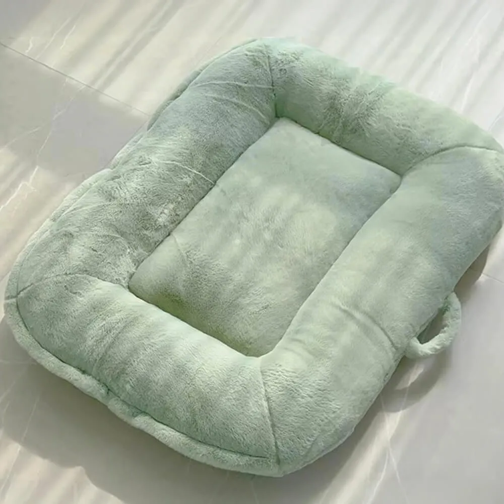 Skin-Friendly Warm Fully Support Washable Large Dog & Cat Sleeping Mat Bed
