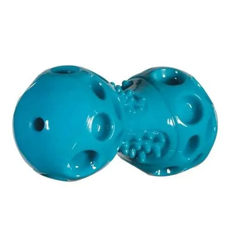 Squeaker Dumbbell Floating Dog Toy By Chase 'N Chomp