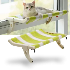 Tool-Free Cat Bed & Window Perch
