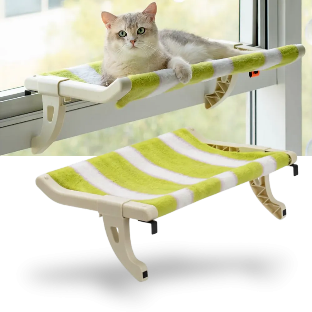 Tool-Free Cat Bed & Window Perch
