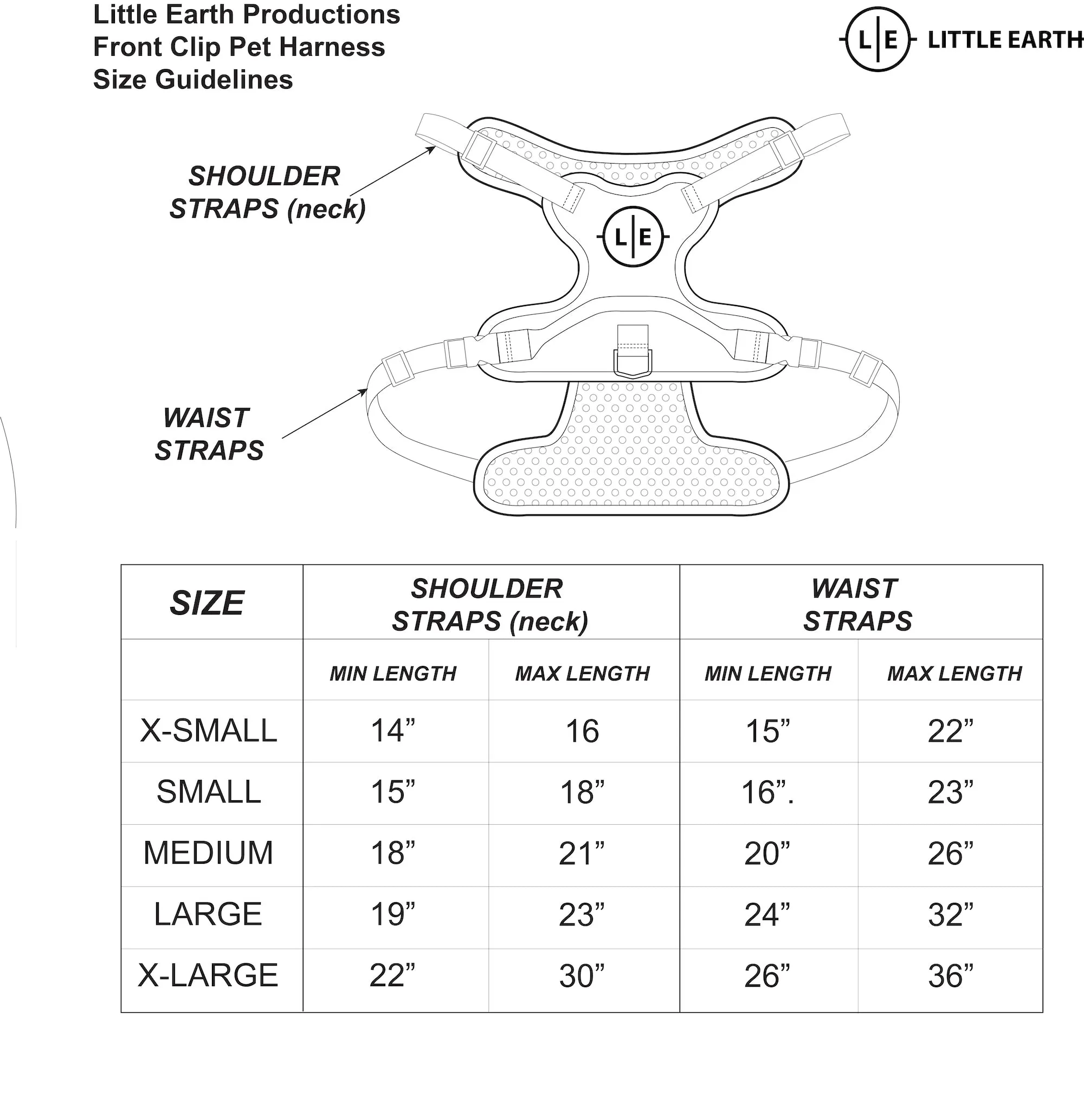 Toronto Maple Leafs Front Clip Pet Harness
