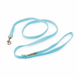 ultra-suede leash - tiffi blue